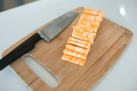 Tabla de Bambú con Recipientes